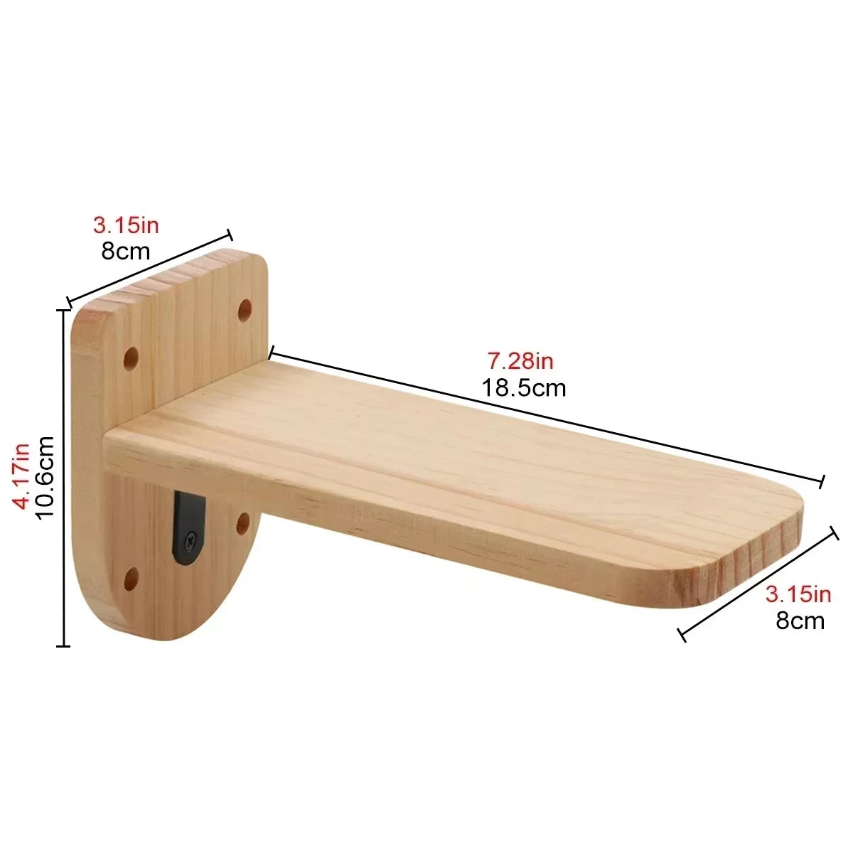 Cat Wall Climbing Shelves Steps and Hammock Bed Tree Tower Space Saving Wall Furniture for Pets Playing Resting Stable Structure