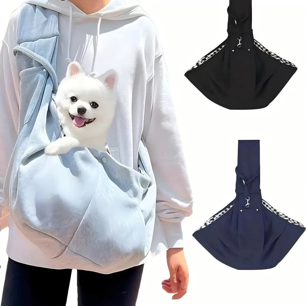 Outdoor Pet Carrier Bag Portable Shoulder Bag Cat Walking Bag Travel Transport Bag for Small Dog Cats Within 7.5kg Pet Supplies