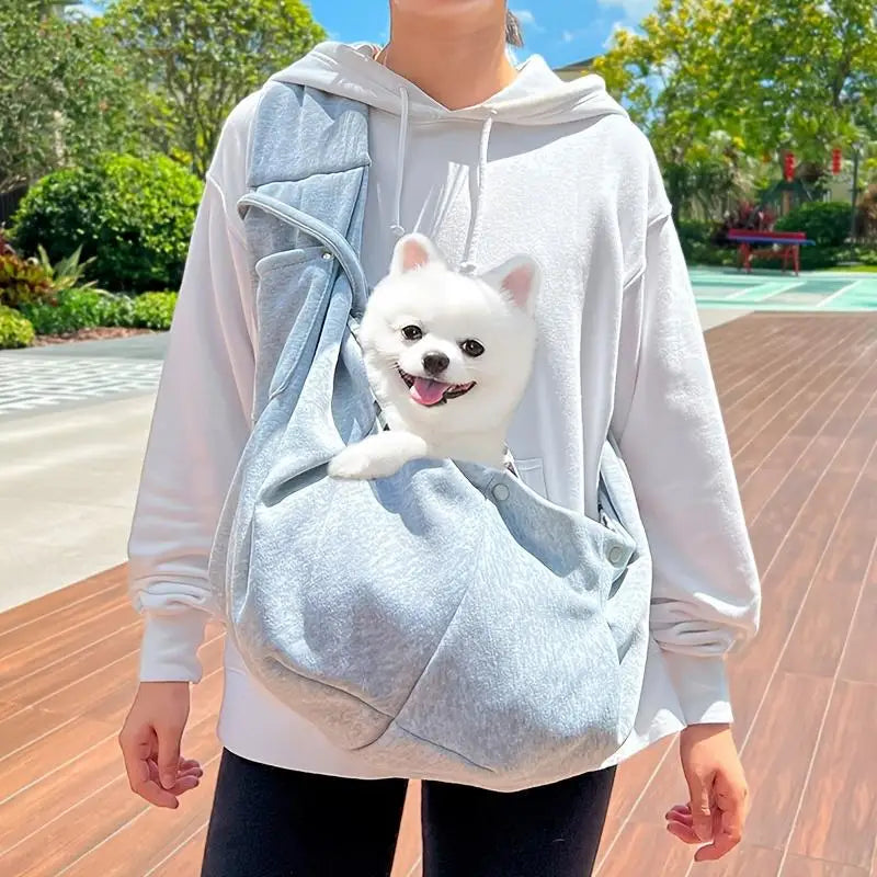Outdoor Pet Carrier Bag Portable Shoulder Bag Cat Walking Bag Travel Transport Bag for Small Dog Cats Within 7.5kg Pet Supplies