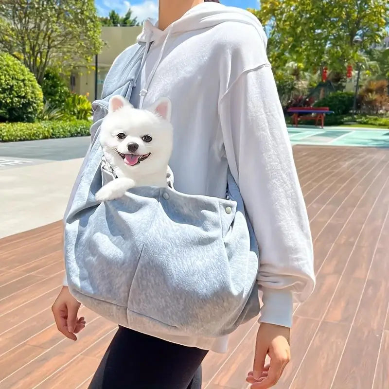 Outdoor Pet Carrier Bag Portable Shoulder Bag Cat Walking Bag Travel Transport Bag for Small Dog Cats Within 7.5kg Pet Supplies