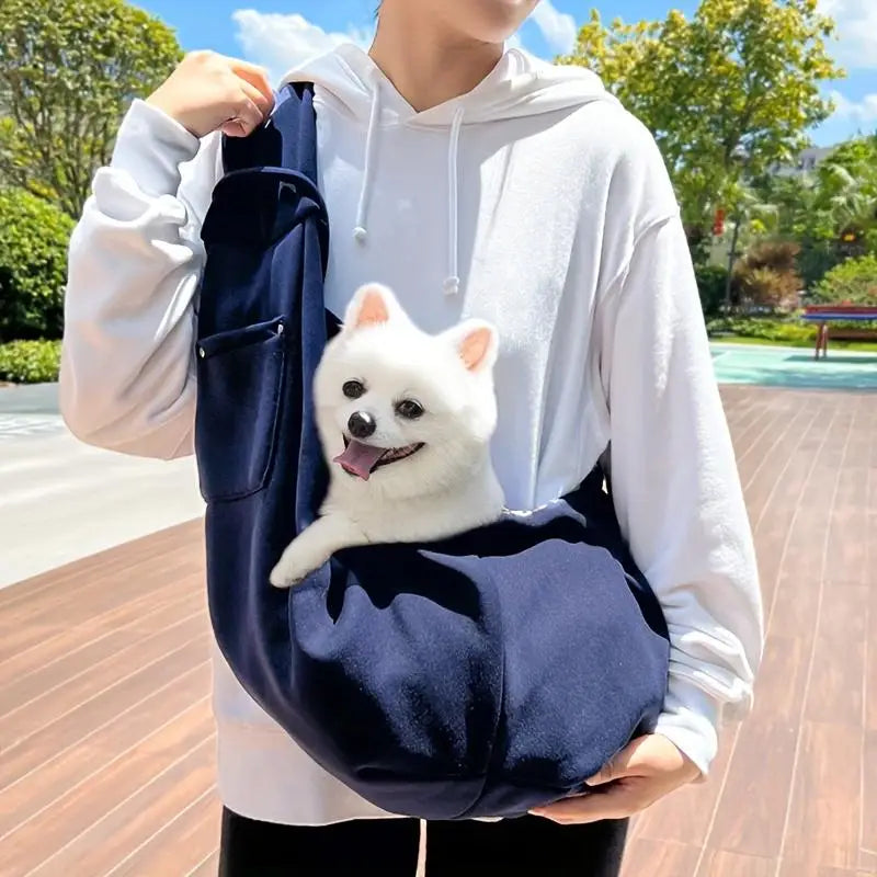 Outdoor Pet Carrier Bag Portable Shoulder Bag Cat Walking Bag Travel Transport Bag for Small Dog Cats Within 7.5kg Pet Supplies