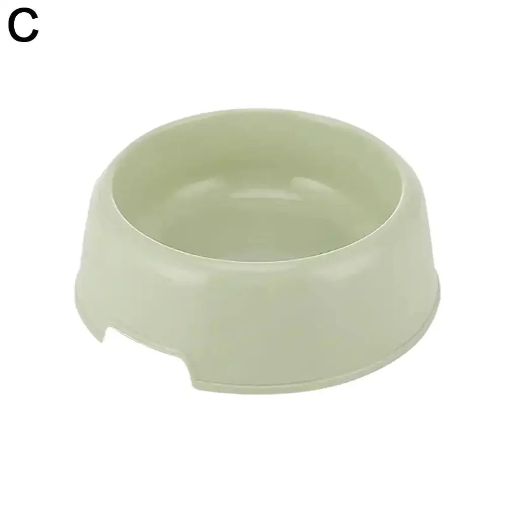 1pcs Cute multi-function candy colored plastic dog bowl supplies feeder puppy water pet feeding bowl cat feeding N8Y7