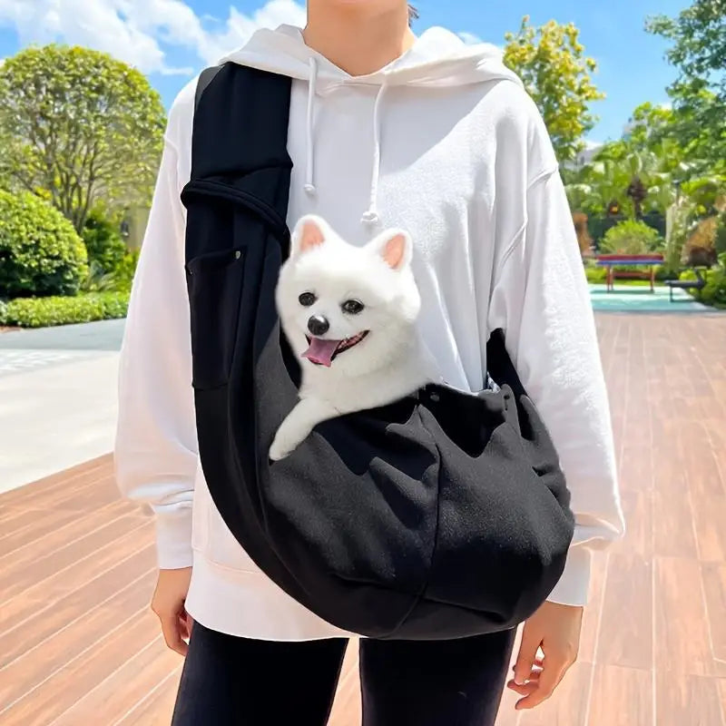 Outdoor Pet Carrier Bag Portable Shoulder Bag Cat Walking Bag Travel Transport Bag for Small Dog Cats Within 7.5kg Pet Supplies