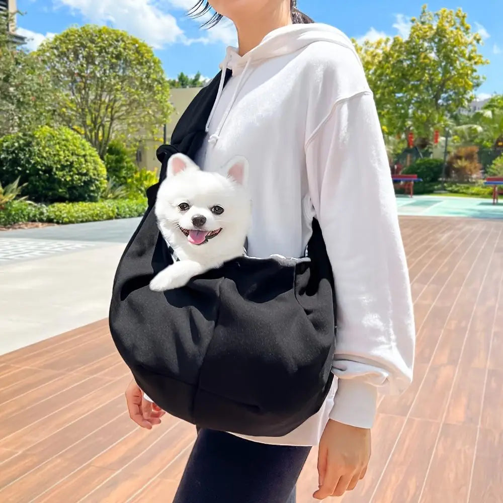 Outdoor Pet Carrier Bag Portable Shoulder Bag Cat Walking Bag Travel Transport Bag for Small Dog Cats Within 7.5kg Pet Supplies